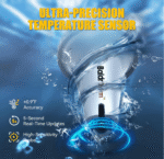 BaldrTherm Wireless Pool Thermometer with 360° LCD Display, Remote Monitoring via App