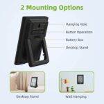 BALDR Indoor Outdoor Thermometer Wireless, Black