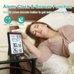 BALDR Indoor Outdoor Thermometer Wireless, Black