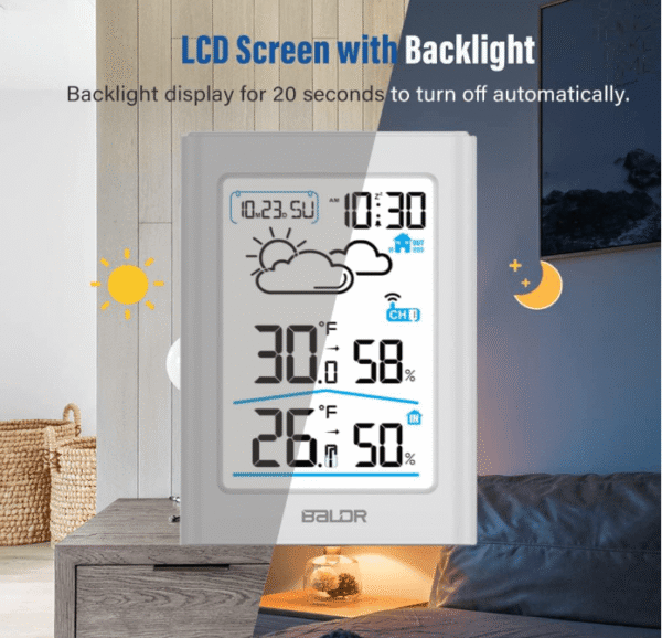 BALDR Weather Station B341W（White）